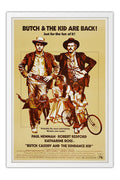 Poster Butch Cassidy e Sundance Kid - Faroeste - Clássico - Filmes - Moldura branca