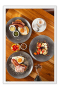 Poster Café da Manhã - Culinária - Cozinhar - Chef - Cozinha - Comida