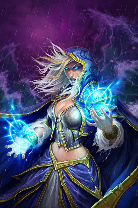Poster Hearthstone - Jaina Proudmoore - Games