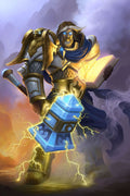 Poster Hearthstone - Uther the Lightbringer - Games