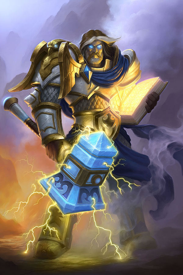 Poster Hearthstone - Uther the Lightbringer - Games