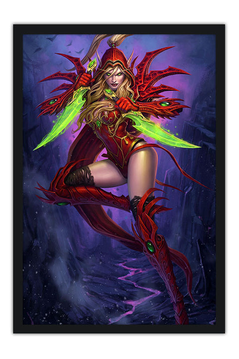 Poster Hearthstone - Valeera Sanguinar - Games