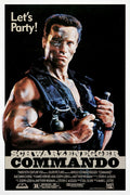 Poster Comando para Matar - Commando - Arnold Schwarzenegger - Clássico - Filmes - Pôster sem moldura