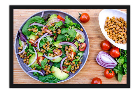 Poster Salada - Culinária - Cozinhar - Chef - Cozinha - Comida