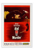 Poster Disque M para Matar Dial M for Murder Alfred Hitchcock - Clássico - Filmes - Moldura branca