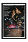 Poster Duna Dune 1984 David Lynch - Cult - Filmes - Moldura preta