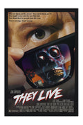 Poster Eles Vivem They Live John Carpenter - Cult - Filmes - Moldura preta