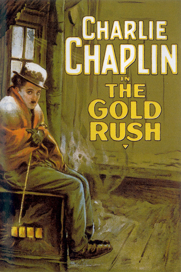 Poster Em Busca do Ouro the Gold Rush Charlie Chaplin - Vintage - Clássico - Filmes - Pôster sem moldura