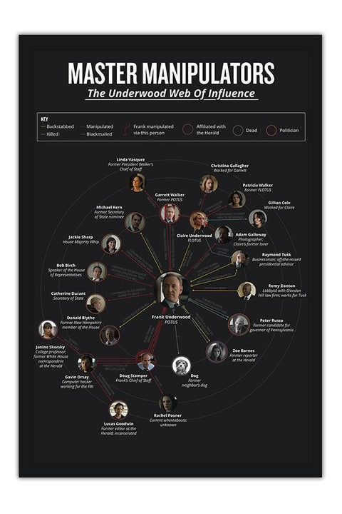 Poster House Of Cards - Séries