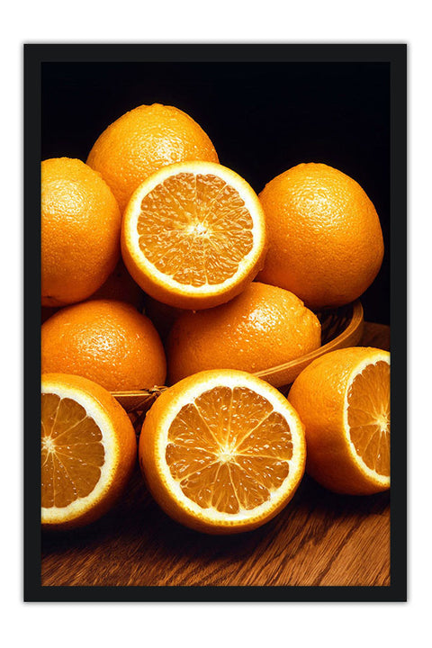 Poster Laranjas - Limas - Culinária - Cozinhar - Chef - Cozinha - Frases - Comida