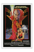 Poster Flash Gordon - Cult - Retrô - Filmes - Moldura branca