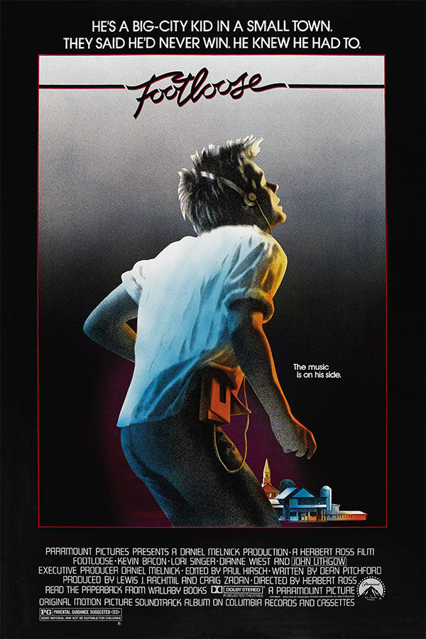 Poster Footloose Ritmo Louco Anos 80 - Clássico - Filmes - Pôster sem moldura