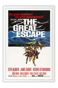 Poster Fugindo do Inferno the Great Escape - Clássico - Filmes - Moldura branca
