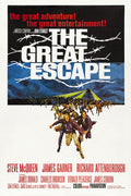 Poster Fugindo do Inferno the Great Escape - Clássico - Filmes - Pôster sem moldura