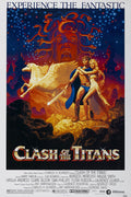 Poster Furia de Titas Clash of the Titans 1981 - Fantasia - Vintage - Filmes - Pôster sem moldura