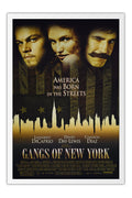 Poster Gangues de Nova York Gangs of New York Martin Scorsese - Filmes - Moldura branca