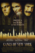 Poster Gangues de Nova York Gangs of New York Martin Scorsese - Filmes - Pôster sem moldura