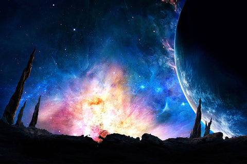 Poster Espaço - Universo - Galáxia - Imagens do Universo