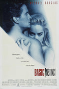 Poster Instinto Selvagem Basic Instinct Sharon Stone - Cult - Filmes - Pôster sem moldura