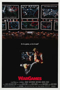 Poster Jogos de Guerra Wargames - Retrô - Cult - Filmes - Pôster sem moldura