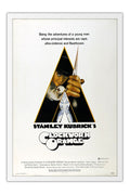 Poster Laranja Mecânica - A Clockwork Orange - Stanley Kubrick - Clássico - Cult - Filmes - Moldura branca