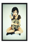 Poster Leon o Profissional Mathilda Natalie Portman - Cult - Filmes - Moldura preta