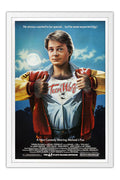 Poster Lobo em Pele de Cordeiro Teen Wolf Michael J Fox - Retrô - Cult - Filmes - Moldura branca