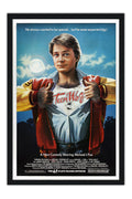 Poster Lobo em Pele de Cordeiro Teen Wolf Michael J Fox - Retrô - Cult - Filmes - Moldura preta