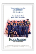 Poster Loucademia de Policia Police Academy - Comédia - Clássico - Filmes - Moldura branca