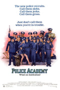 Poster Loucademia de Policia Police Academy - Comédia - Clássico - Filmes - Pôster sem moldura