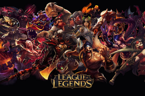 Poster League Of Legends Lol  - Games