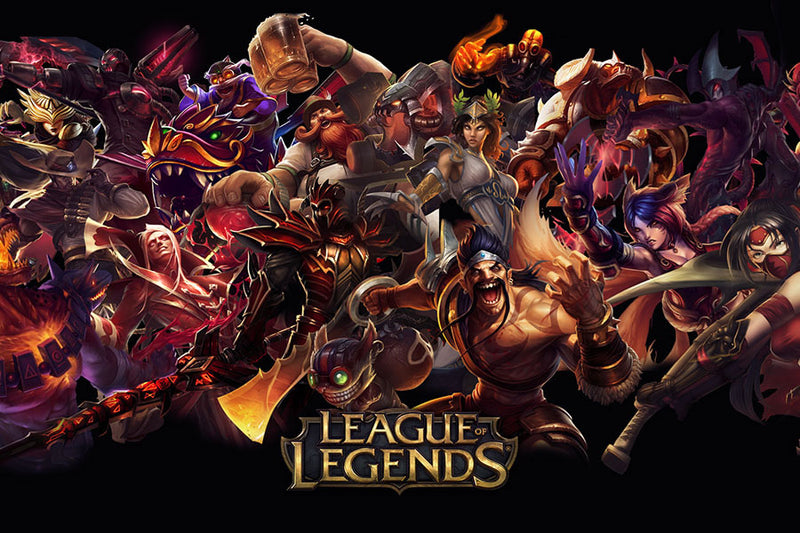 Poster League Of Legends Lol  - Games