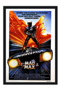 Poster Mad Max 2 a Cacada Continua the Road Warrior - Clássico - Cult - Filmes - Moldura preta