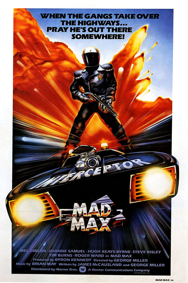 Poster Mad Max 2 a Cacada Continua the Road Warrior - Clássico - Cult - Filmes - Pôster sem moldura