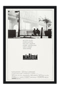 Poster Manhattan Woody Allen - Clássico - Cult - Filmes - Moldura preta