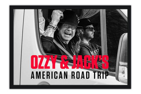 Poster Ozzy Osbourne - Ozzy and Jack's American Road Trip - Bandas de Rock - Cantor