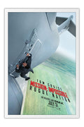 Poster Missão Impossivel Nação Secreta Rogue Nation Tom Cruise - Filmes - Moldura branca