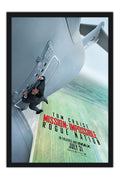 Poster Missão Impossivel Nação Secreta Rogue Nation Tom Cruise - Filmes - Moldura preta