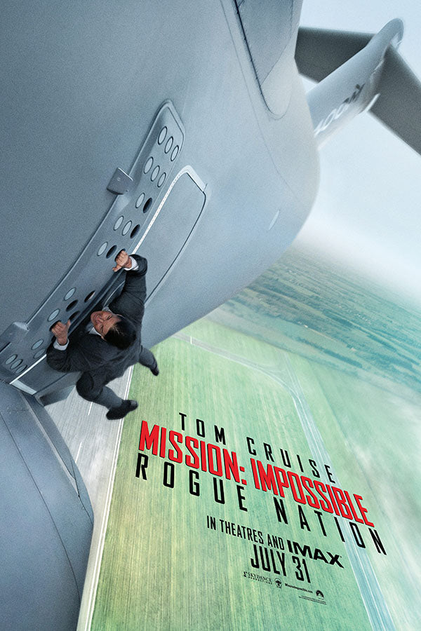 Poster Missão Impossivel Nação Secreta Rogue Nation Tom Cruise - Filmes - Pôster sem moldura