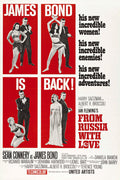 Poster Moscou Contra 007 from Russia with Love James Bond - Clássico - Filmes - Pôster sem moldura