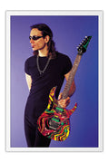 Poster Steve Vai - Guitarrista - Bandas de Rock