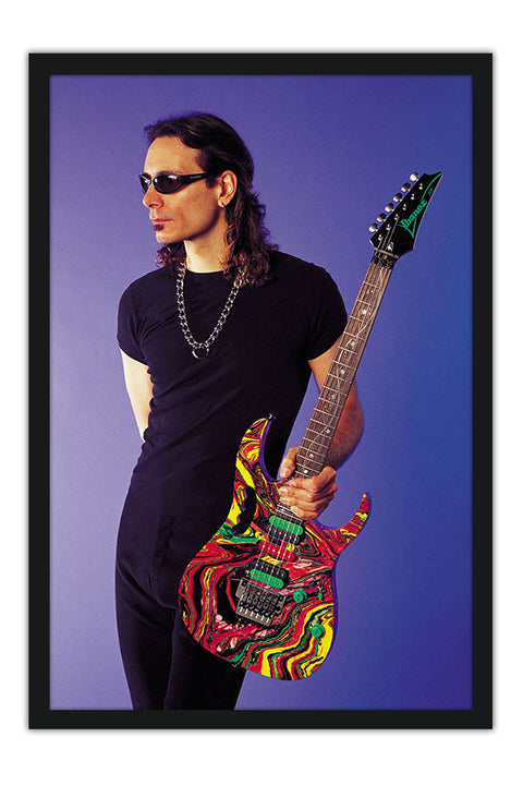 Poster Steve Vai - Guitarrista - Bandas de Rock