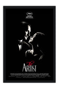 Poster O Artista the Artist - Retrô - Cinema - Filmes - Moldura preta