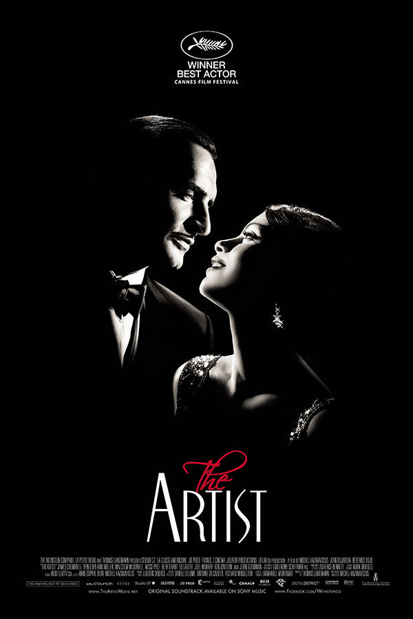 Poster O Artista the Artist - Retrô - Cinema - Filmes - Pôster sem moldura