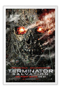 Poster O Exterminador do Futuro a Salvacao Terminator Salvation - Filmes - Moldura branca