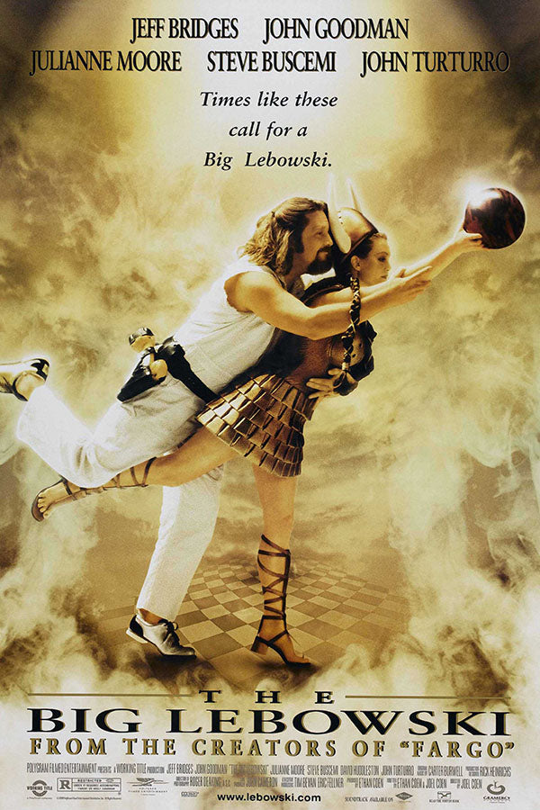 Poster O Grande Lebowski - The Big Lebowski - Cult - Filmes - Pôster sem moldura