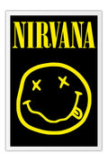 Poster Kurt Cobain - Nirvana - Bandas de Rock
