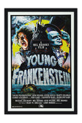 Poster O Jovem Frankenstein Young Frankenstein - Clássico - Cult - Filmes - Moldura preta