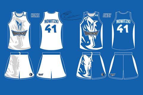 Poster Dallas Mavericks - Basquete - Nba