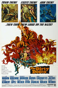Poster Os Doze Condenados the Dirty Dozen - Clássico - Vintage - Filmes - Pôster sem moldura